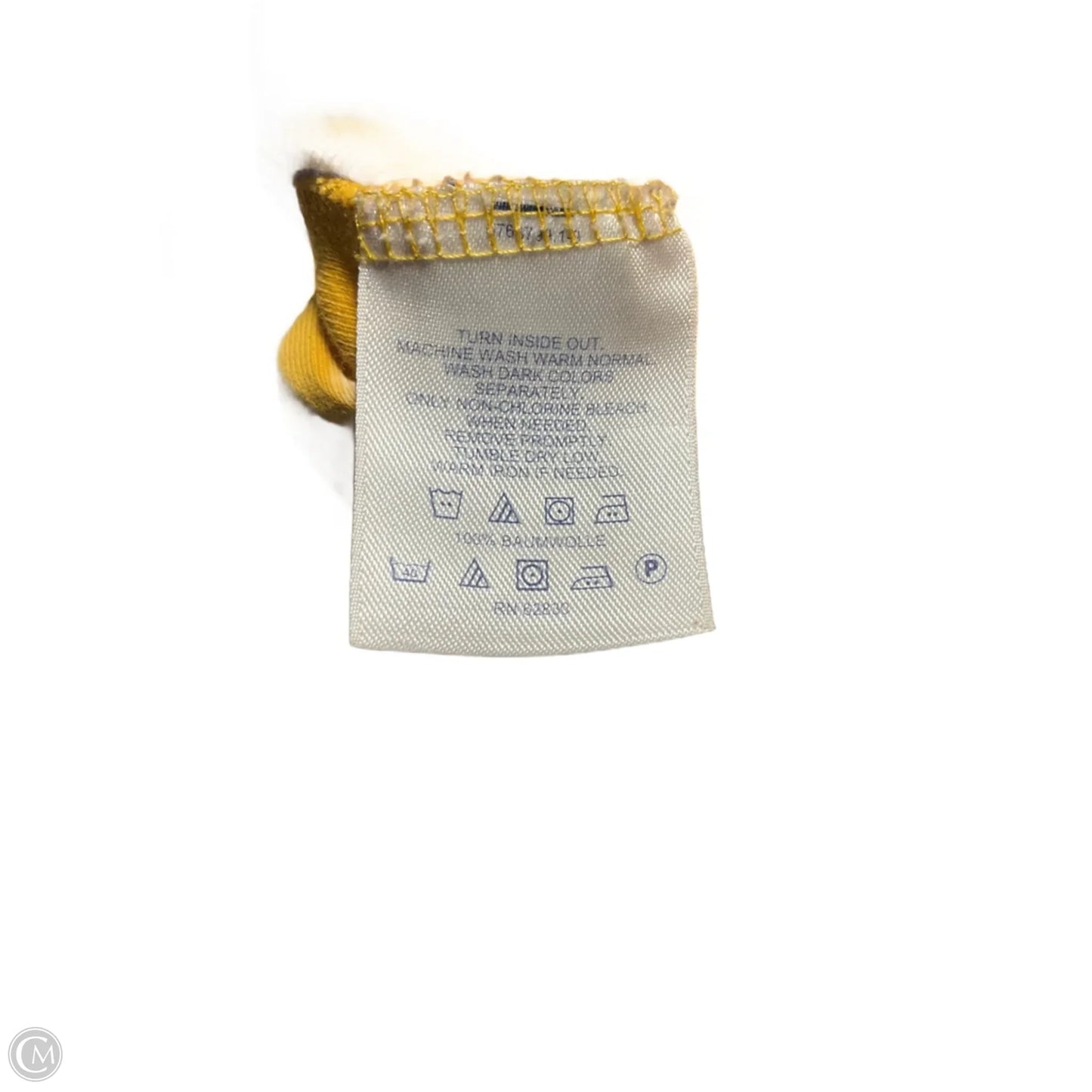 Top Long Sleeve Basic By Lands End In Gold, Size: S