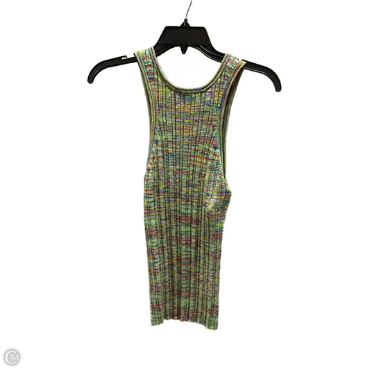 Top Sleeveless By Anthropologie In Multi-colored, Size: L