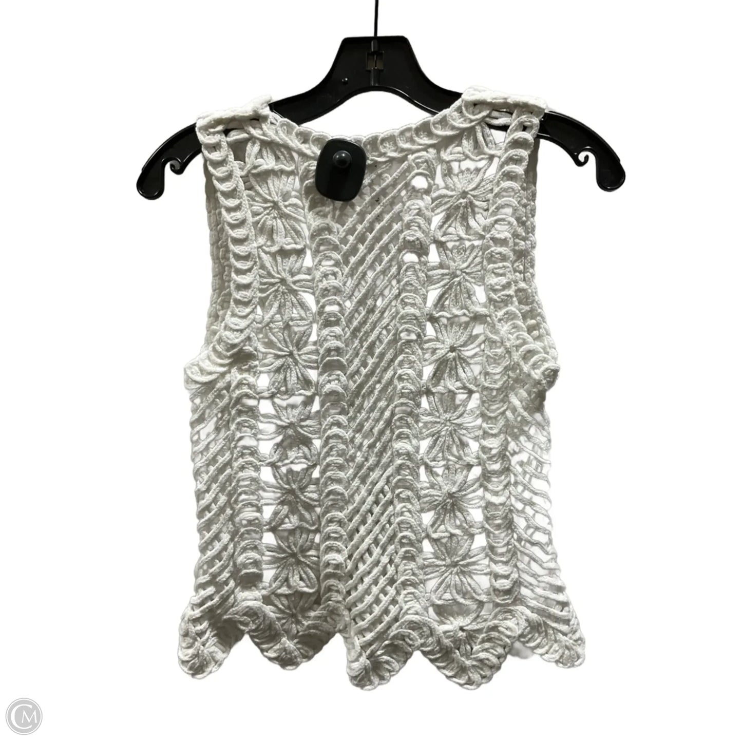 Vest Other By Clothes Mentor In White, Size: S