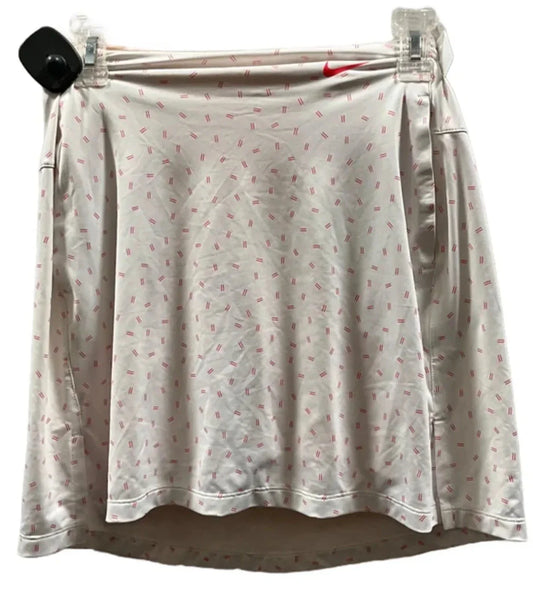 Athletic Skort By Nike In White, Size: Xs