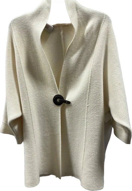 Cardigan By Soft Surroundings In Cream, Size: Xs