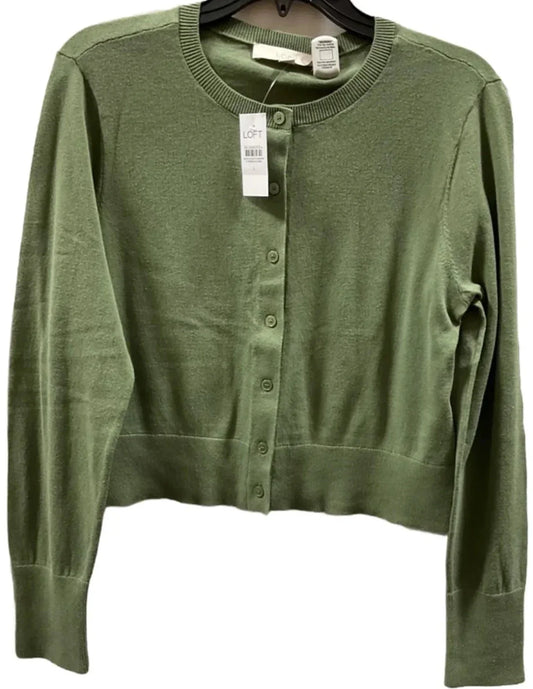 Cardigan By Loft In Green, Size: L