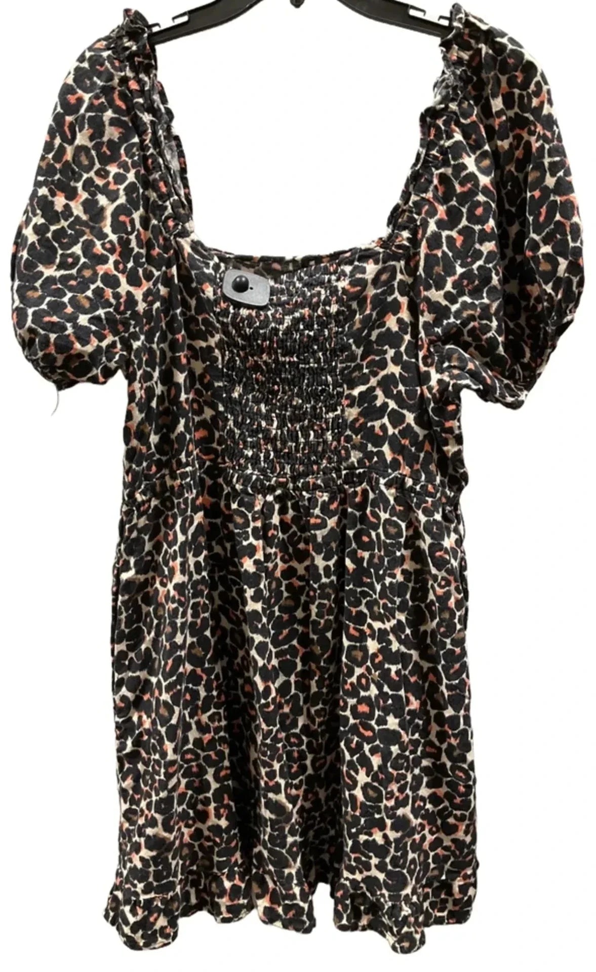 Dress Casual Midi By Who What Wear In Animal Print, Size: L