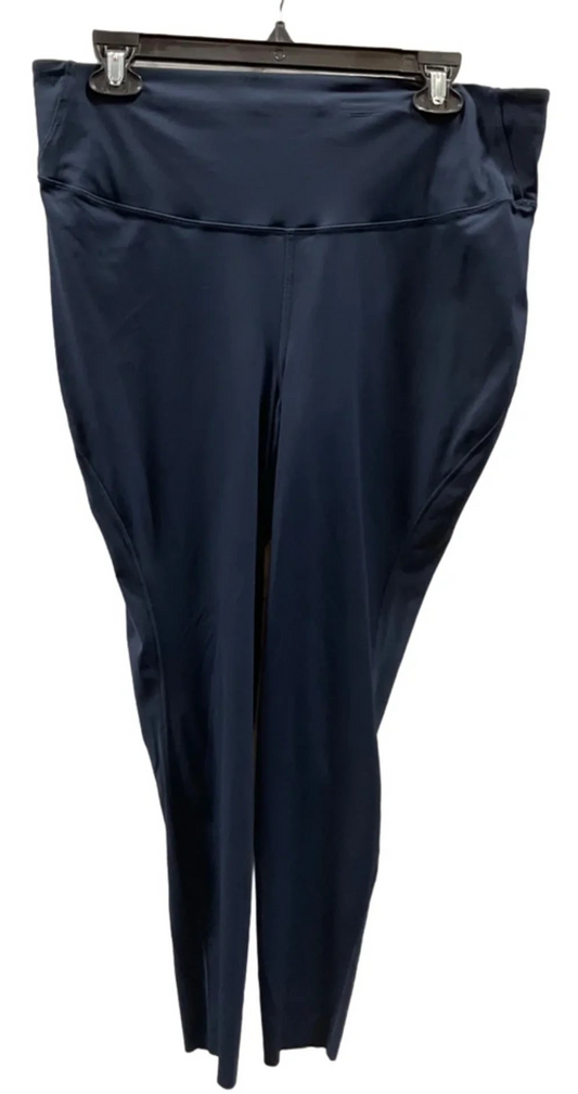 Athletic Leggings By Lululemon In Navy, Size: 14