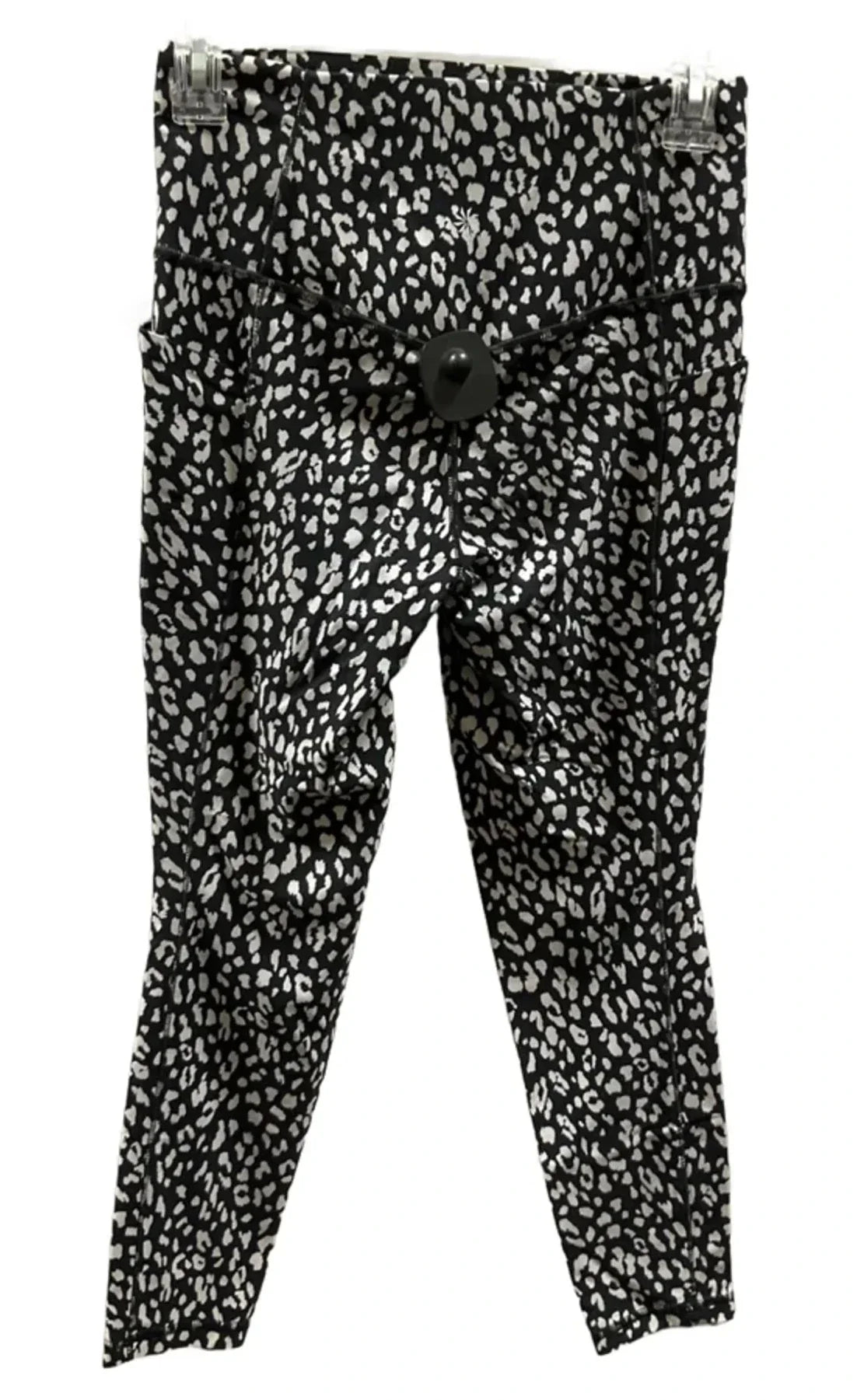 Athletic Leggings By Athleta In Black & White, Size: S