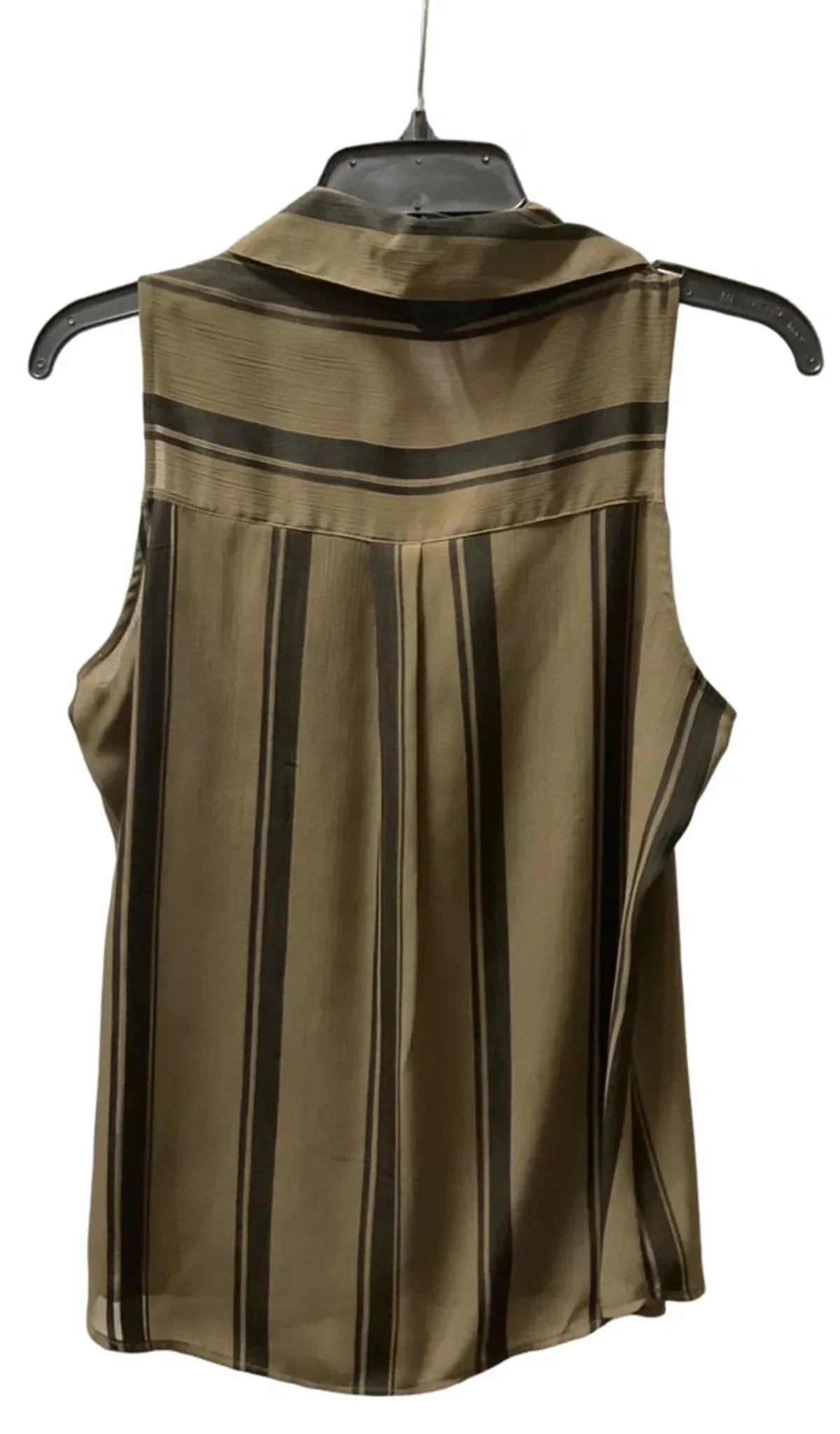 Top Sleeveless By Express In Black & Green, Size: S