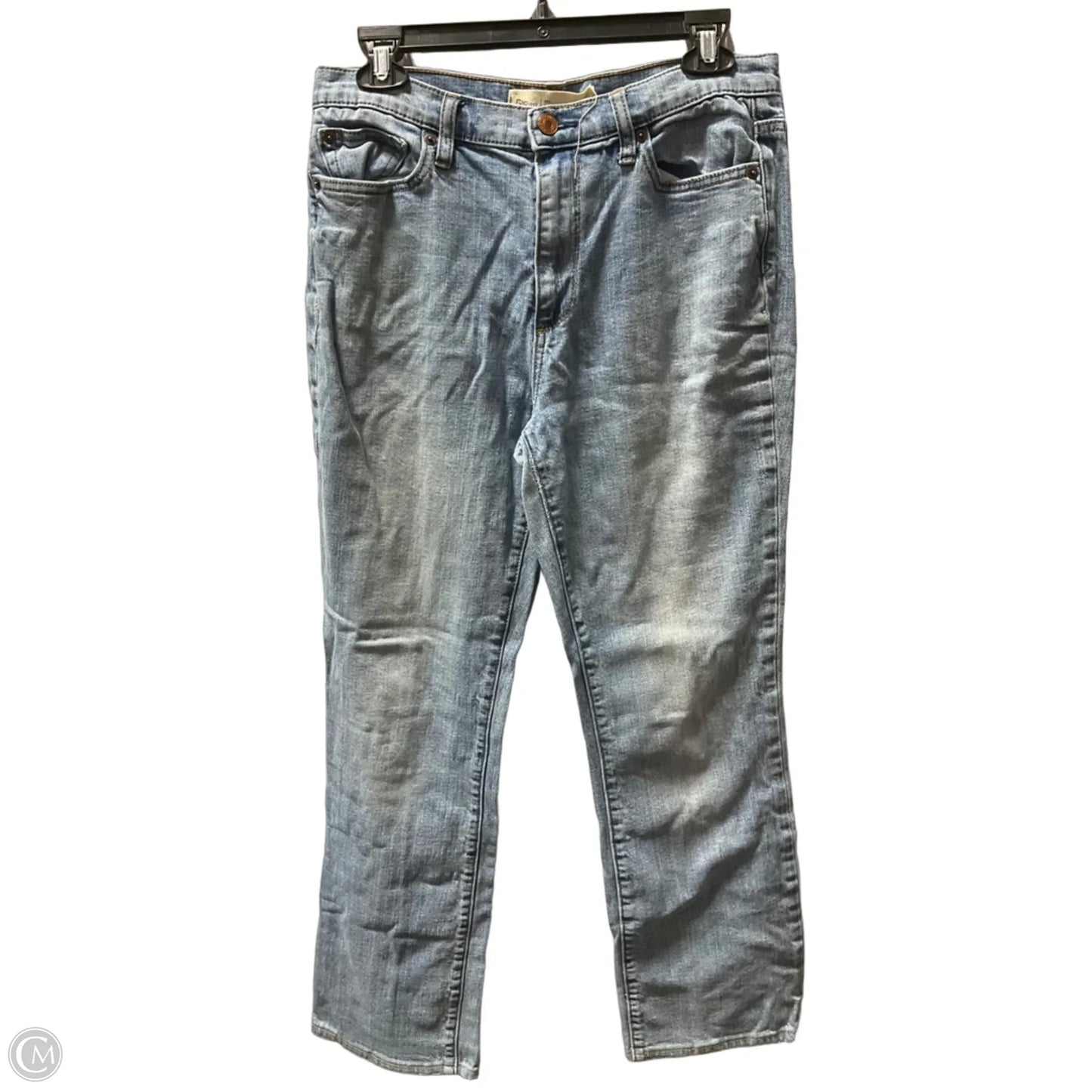 Jeans Boot Cut By Gap In Blue Denim, Size: 8