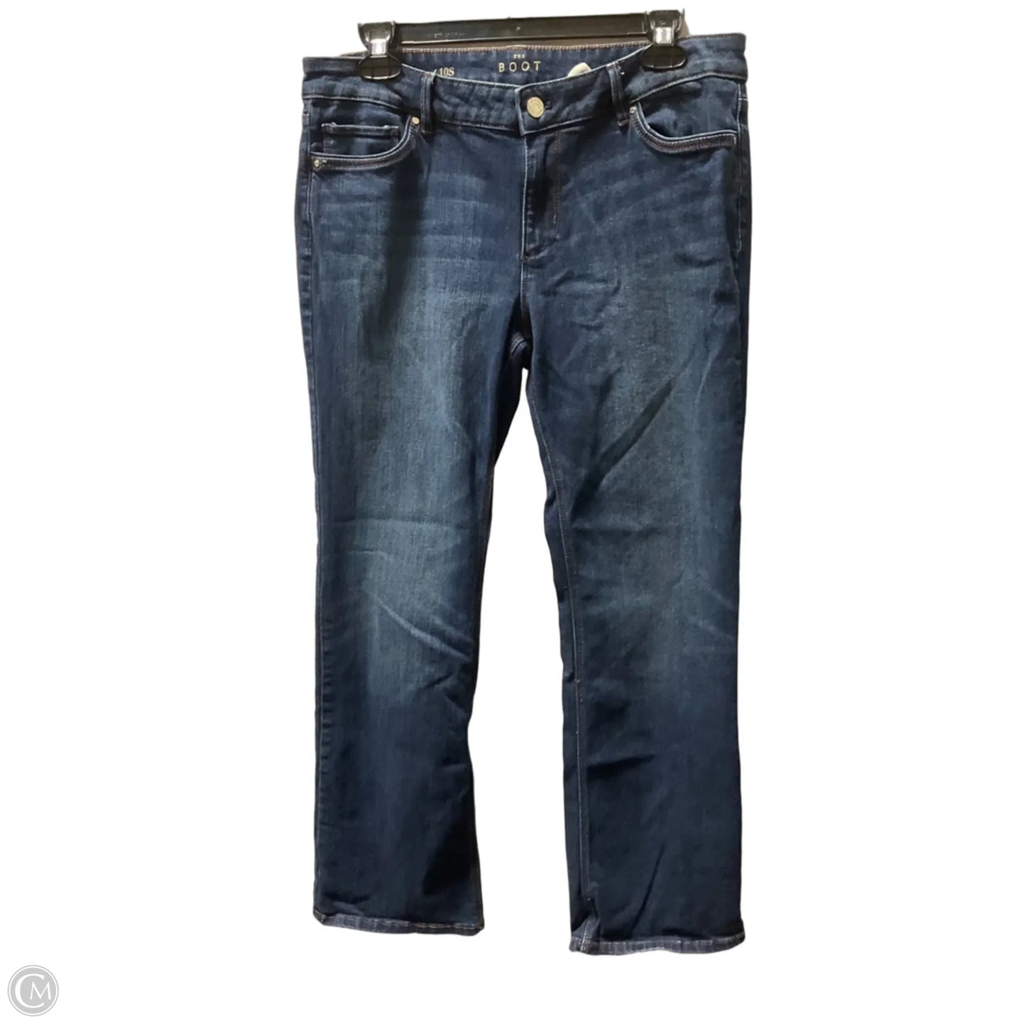 Jeans Boot Cut By Chicos In Blue Denim, Size: 10p