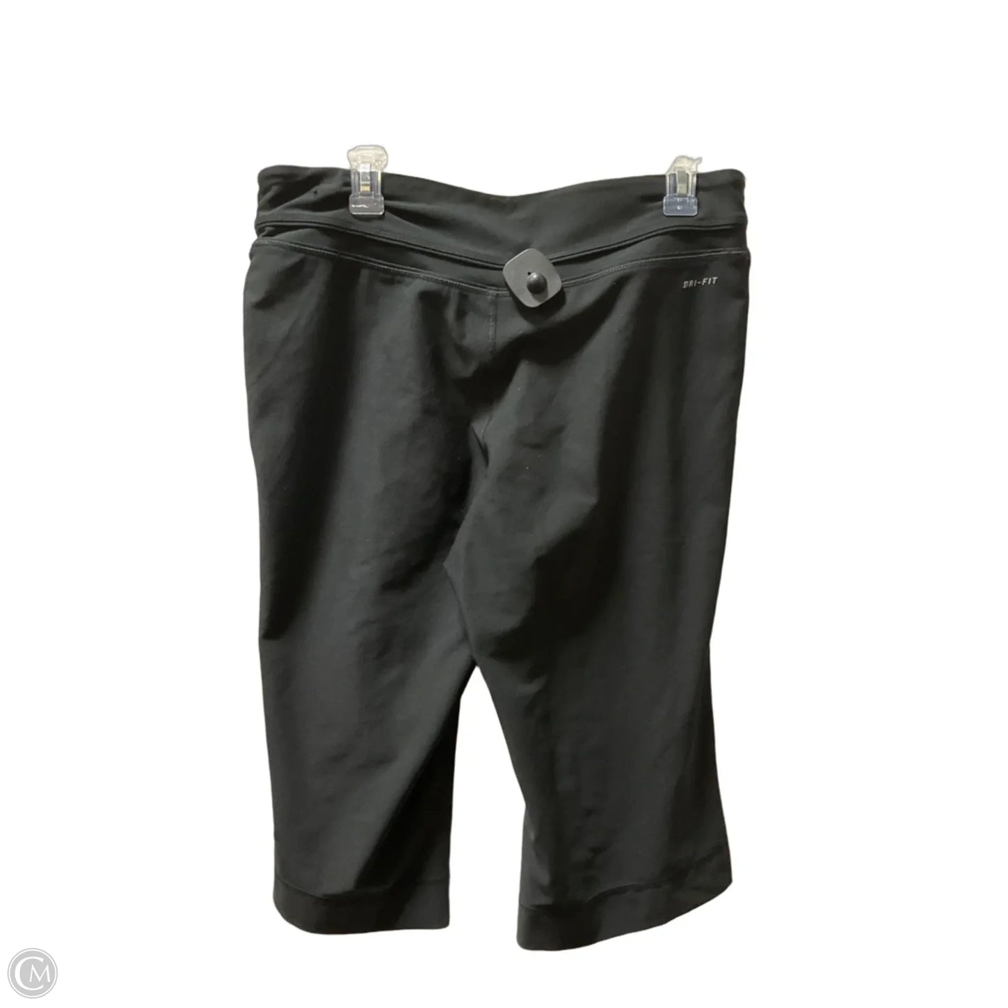 Athletic Capris By Nike In Black, Size: L