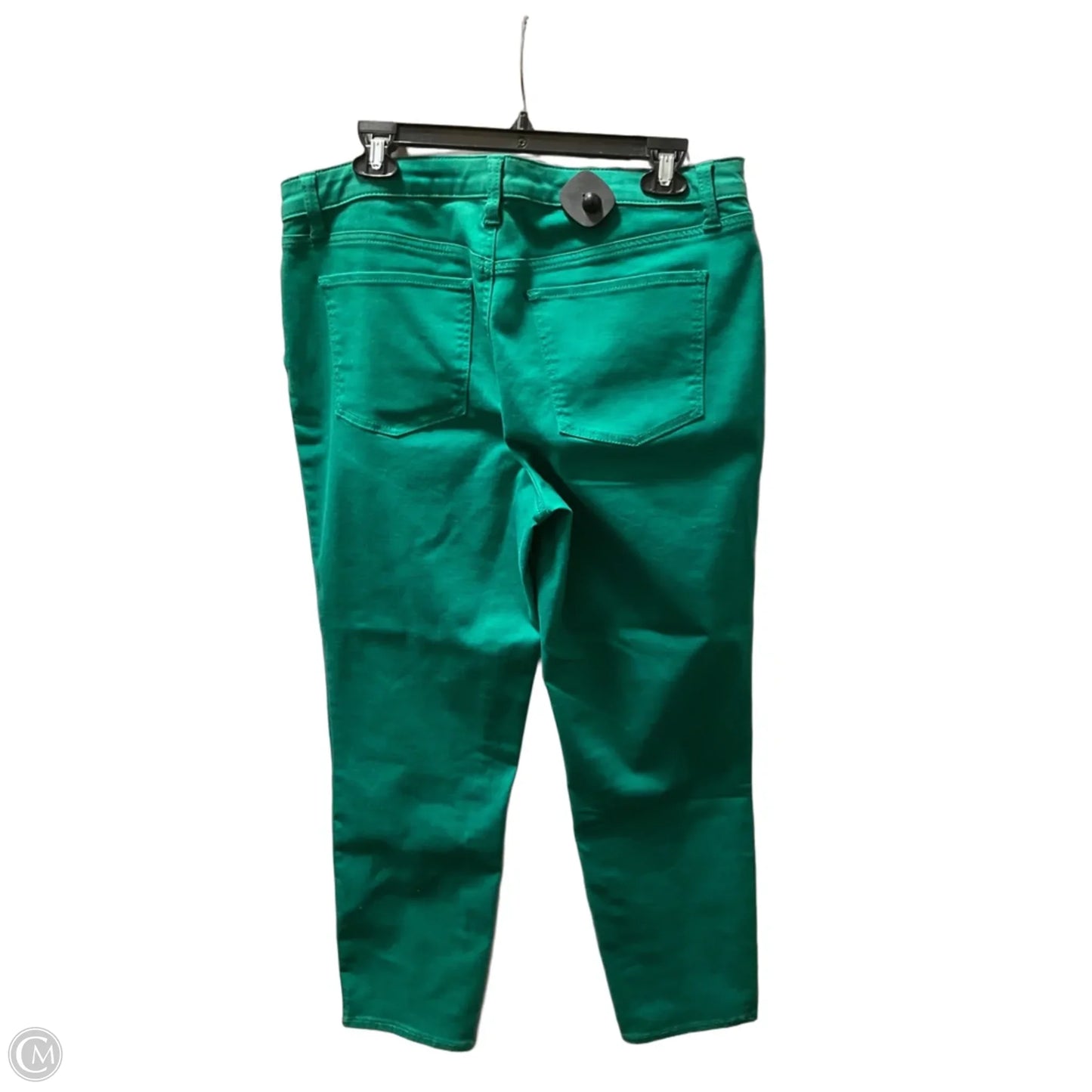 Jeans Cropped By Talbots In Green, Size: 12