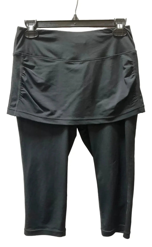 Athletic Capris By Coolibar In Black, Size: S