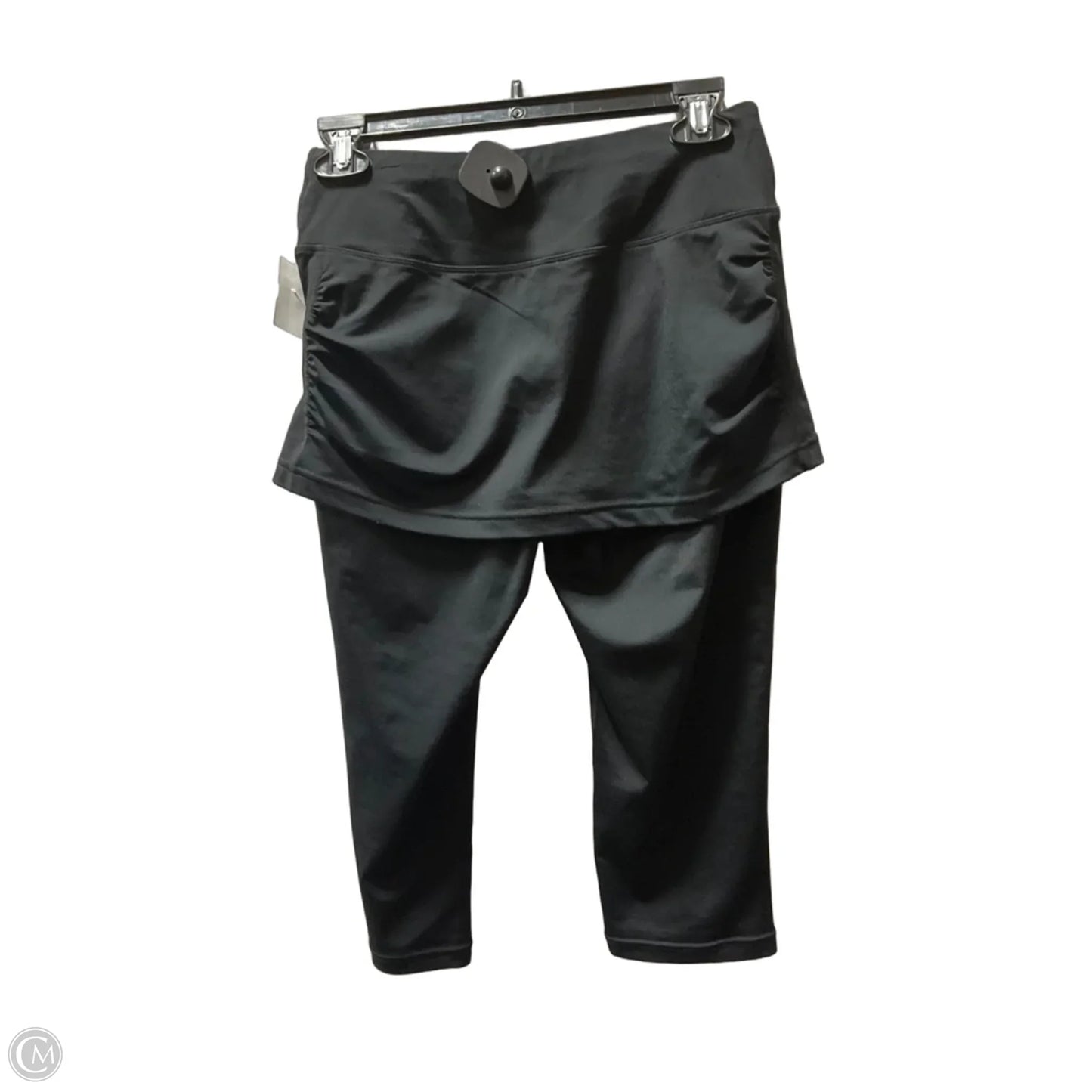 Athletic Capris By Coolibar In Black, Size: S