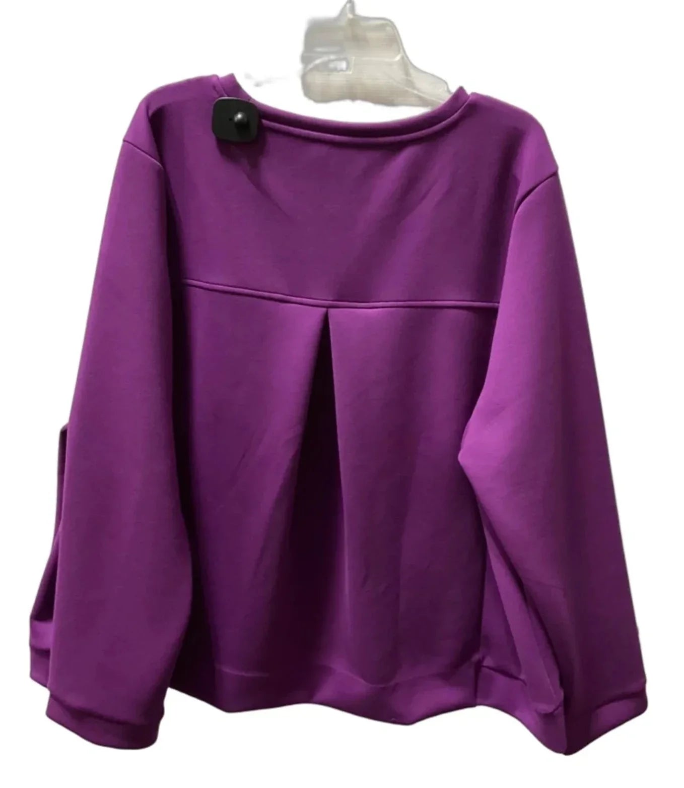 Athletic Sweatshirt Crewneck By Talbots In Purple, Size: 3x