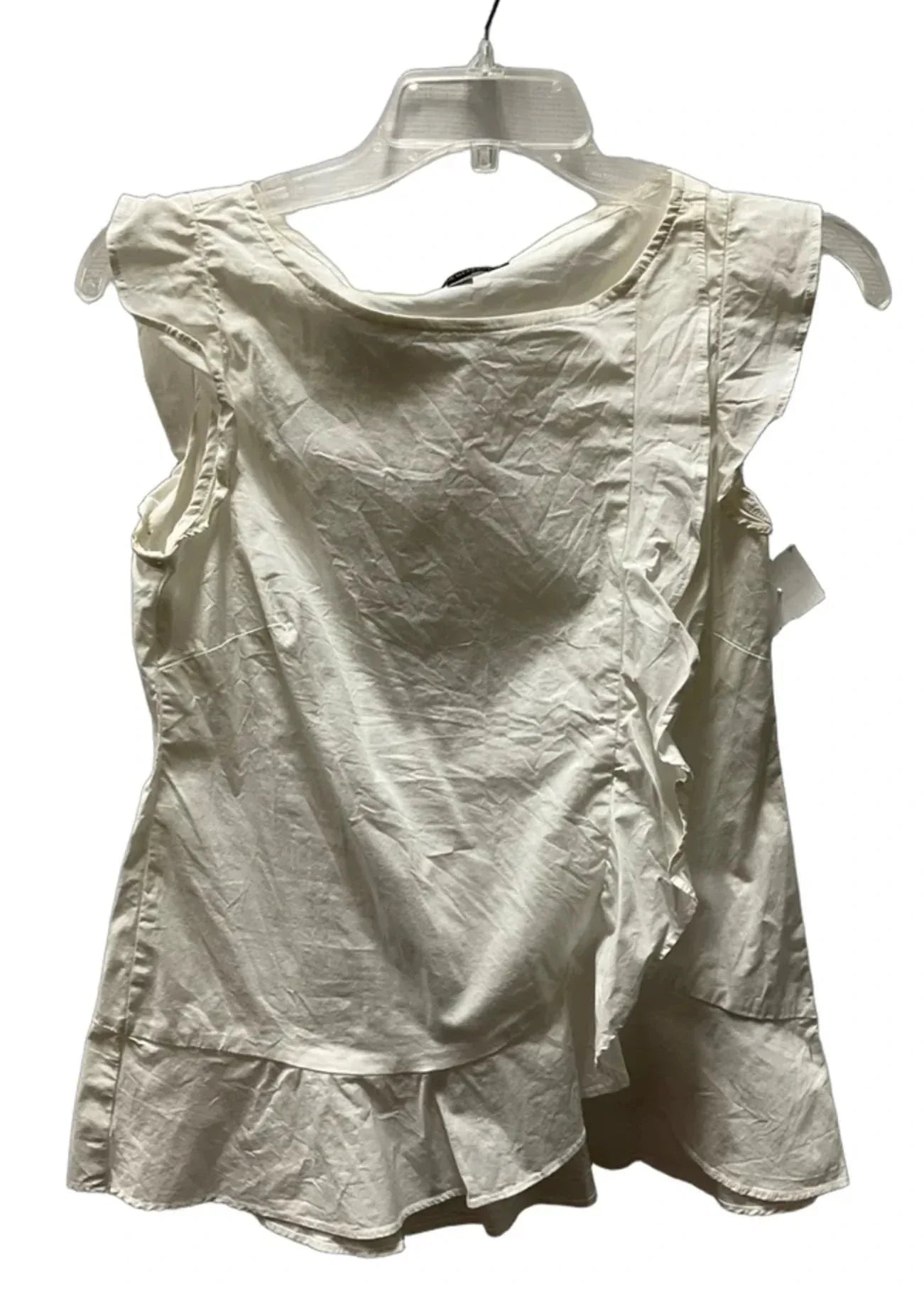 Top Sleeveless By Banana Republic In White, Size: Xs