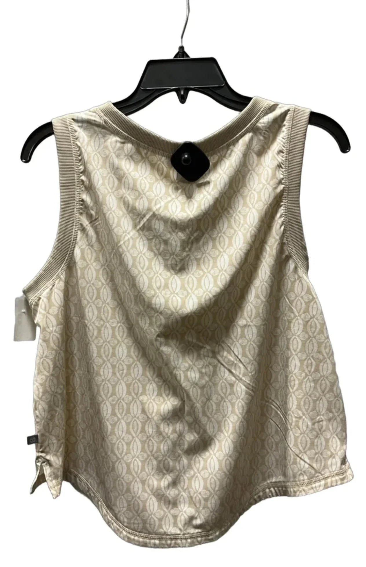 Athletic Tank Top By Talbots In Tan & White, Size: Lp