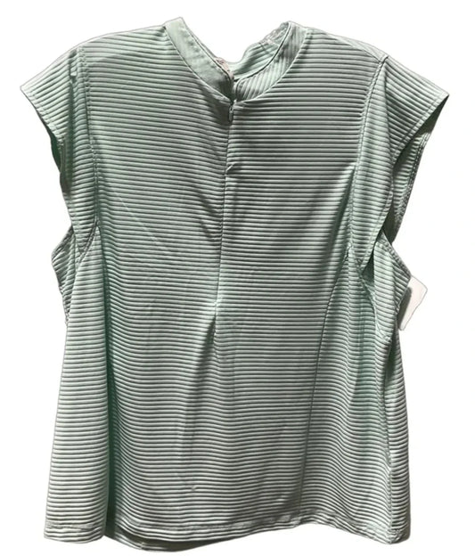 Athletic Tank Top By Calia In Aqua, Size: Xxl