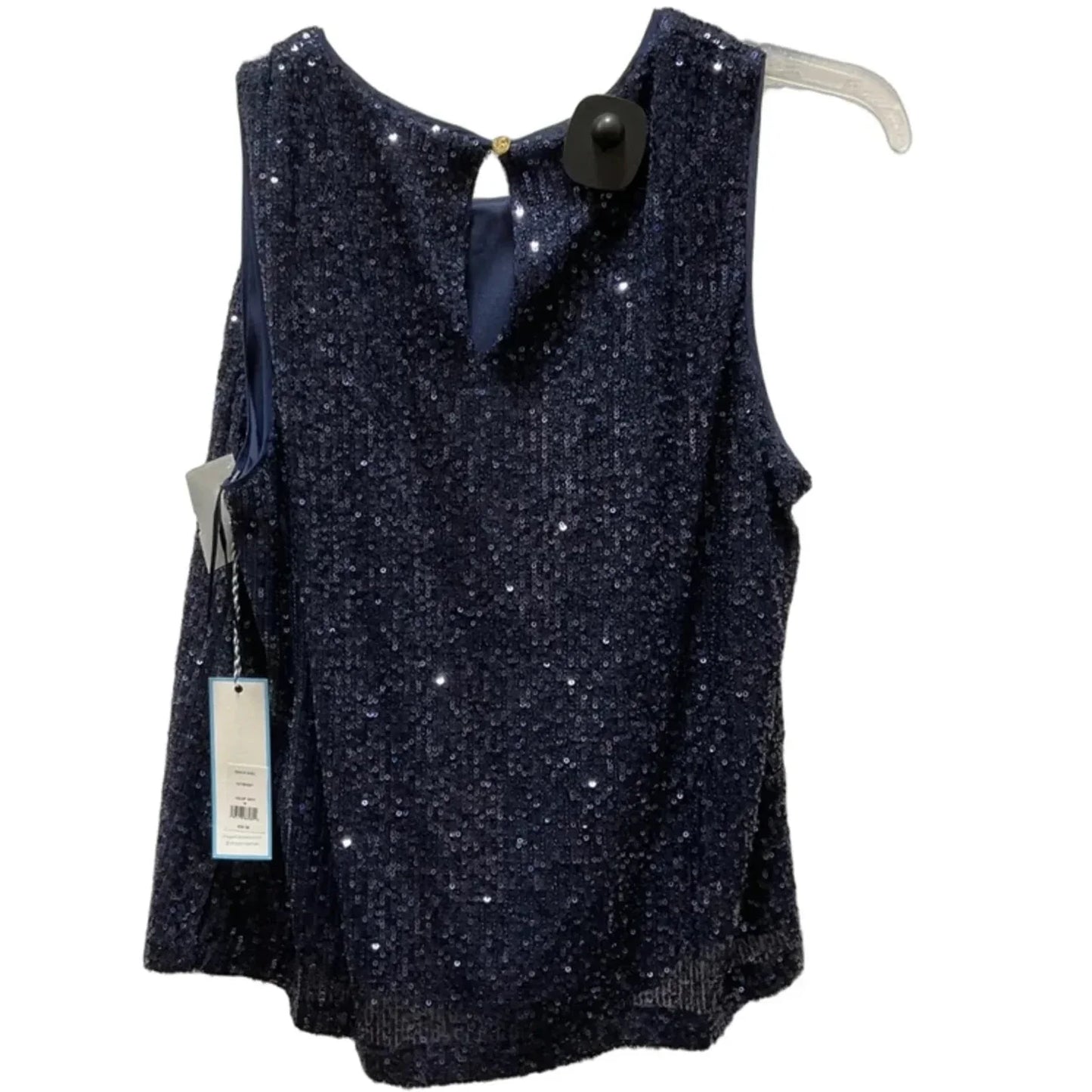 Top Sleeveless By Draper James In Navy, Size: M