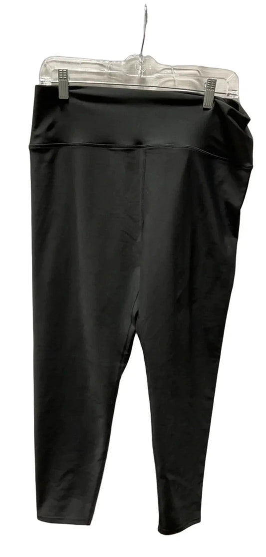 Athletic Leggings By Sage In Black, Size: Xxl