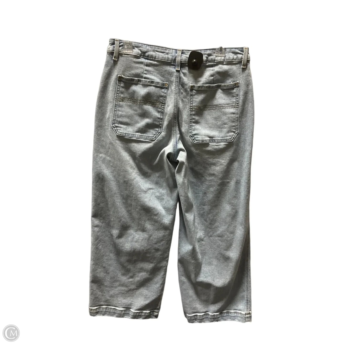 Jeans Wide Leg By L.l. Bean In Blue Denim, Size: 10p