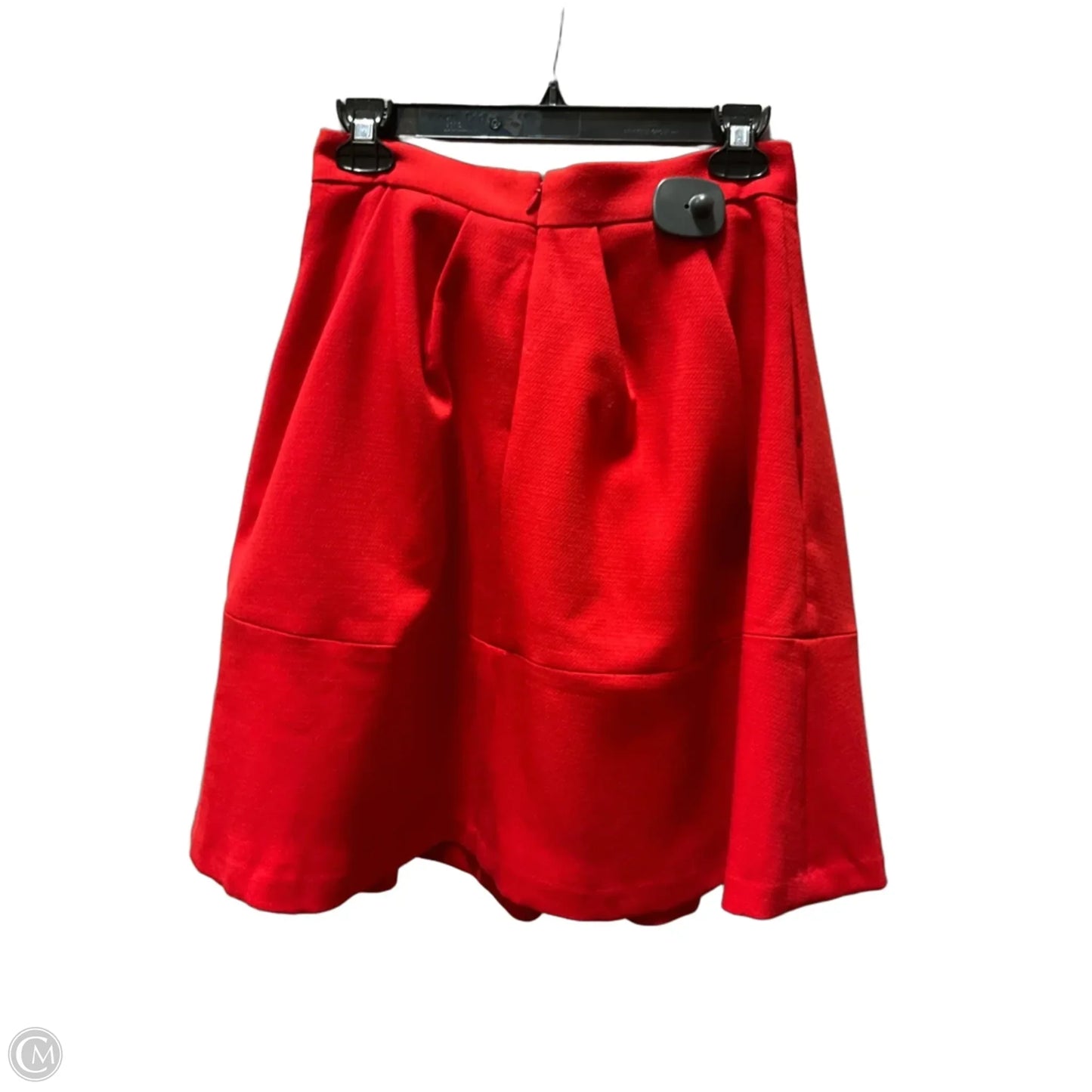 Skirt Midi By Banana Republic In Red, Size: S