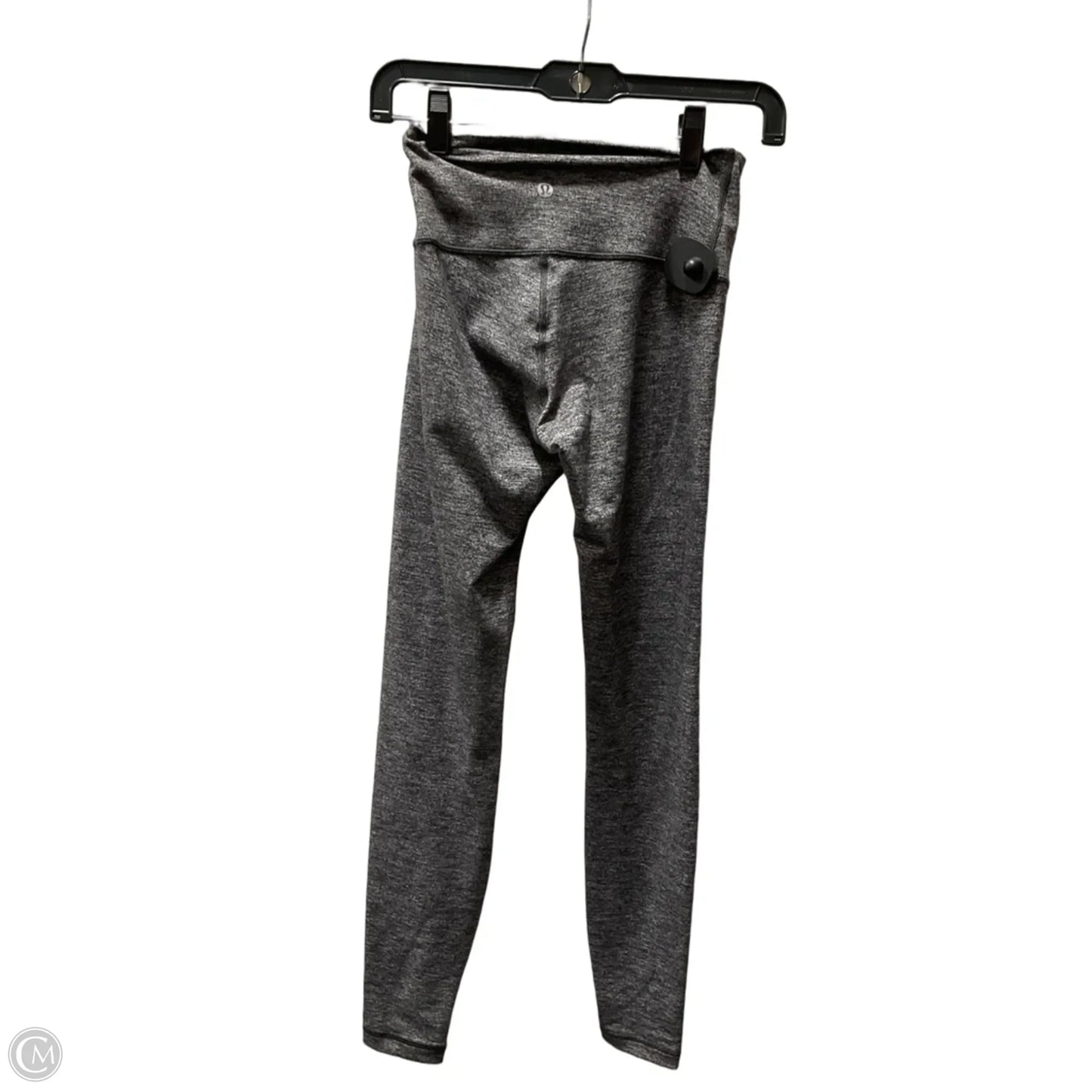 Athletic Leggings By Lululemon In Grey, Size: 4