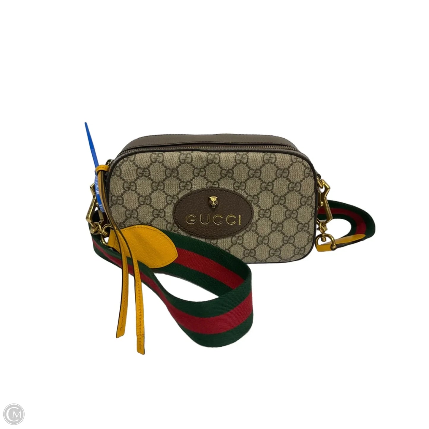 Crossbody Luxury Designer By Gucci, Size: Medium