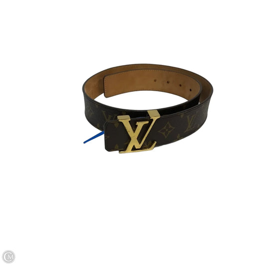 Belt Luxury Designer By Louis Vuitton, Size: Small