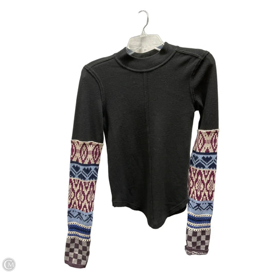 Top Long Sleeve By We The Free In Black, Size: S