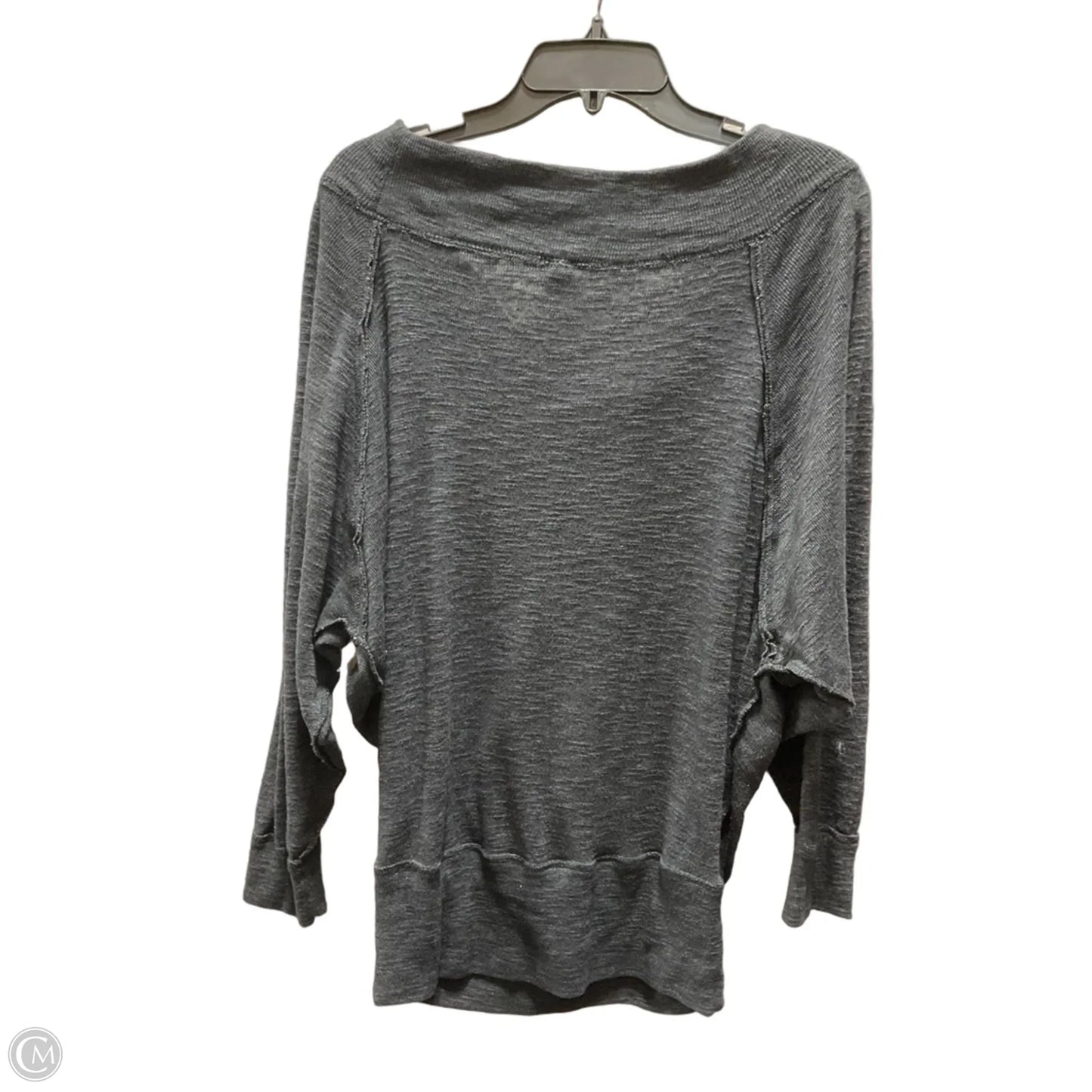 Top Long Sleeve By We The Free In Grey, Size: S
