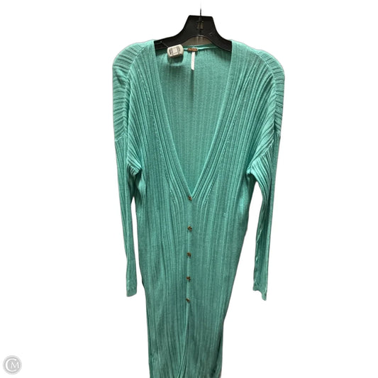 Dress Casual Midi By Free People In Aqua, Size: M