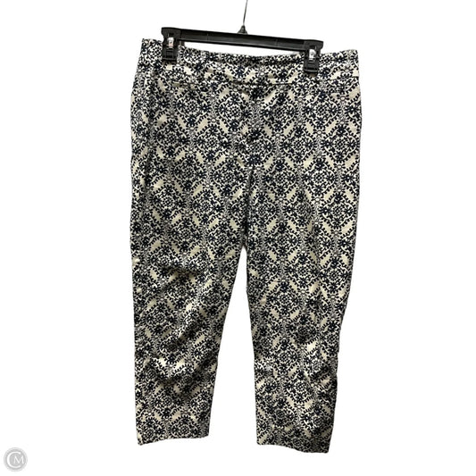Pants Other By Loft In Blue & White, Size: 4p