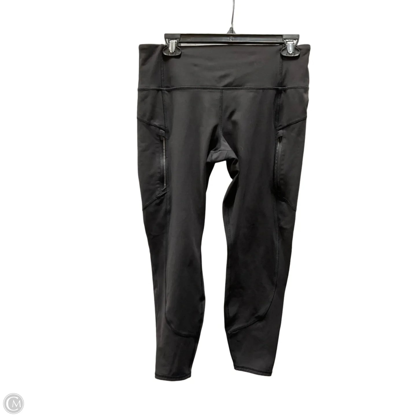Athletic Leggings By Athleta In Black, Size: L