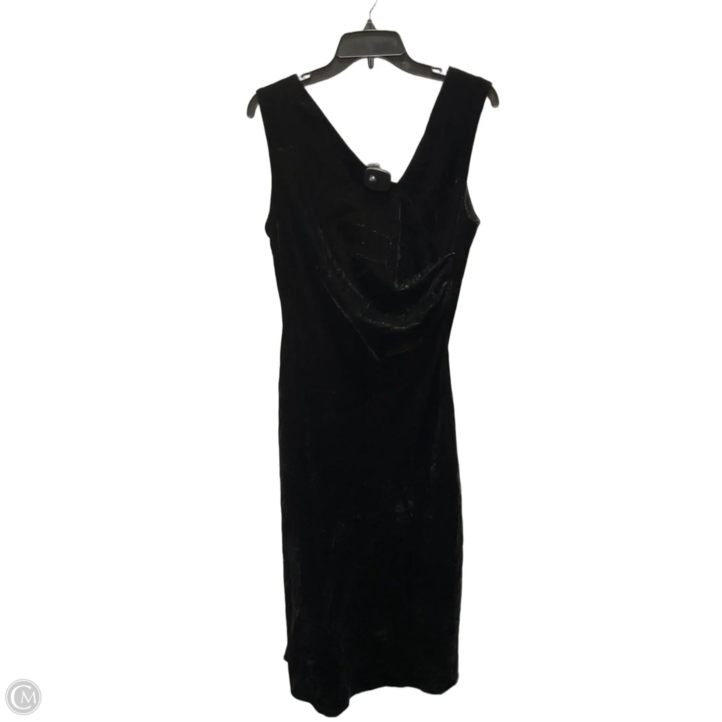 Dress Casual Midi By White House Black Market In Black, Size: M