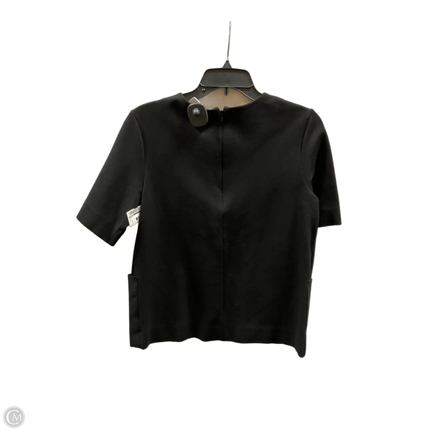 Top Short Sleeve By Everlane In Black, Size: M
