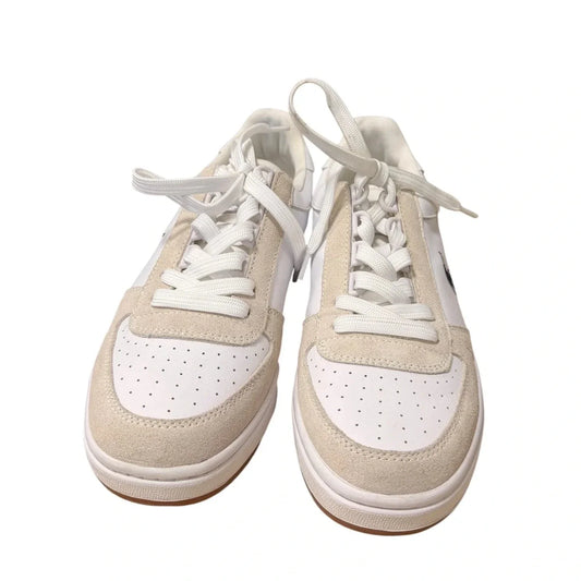 Shoes Athletic By Polo Ralph Lauren In Tan & White, Size: 7.5