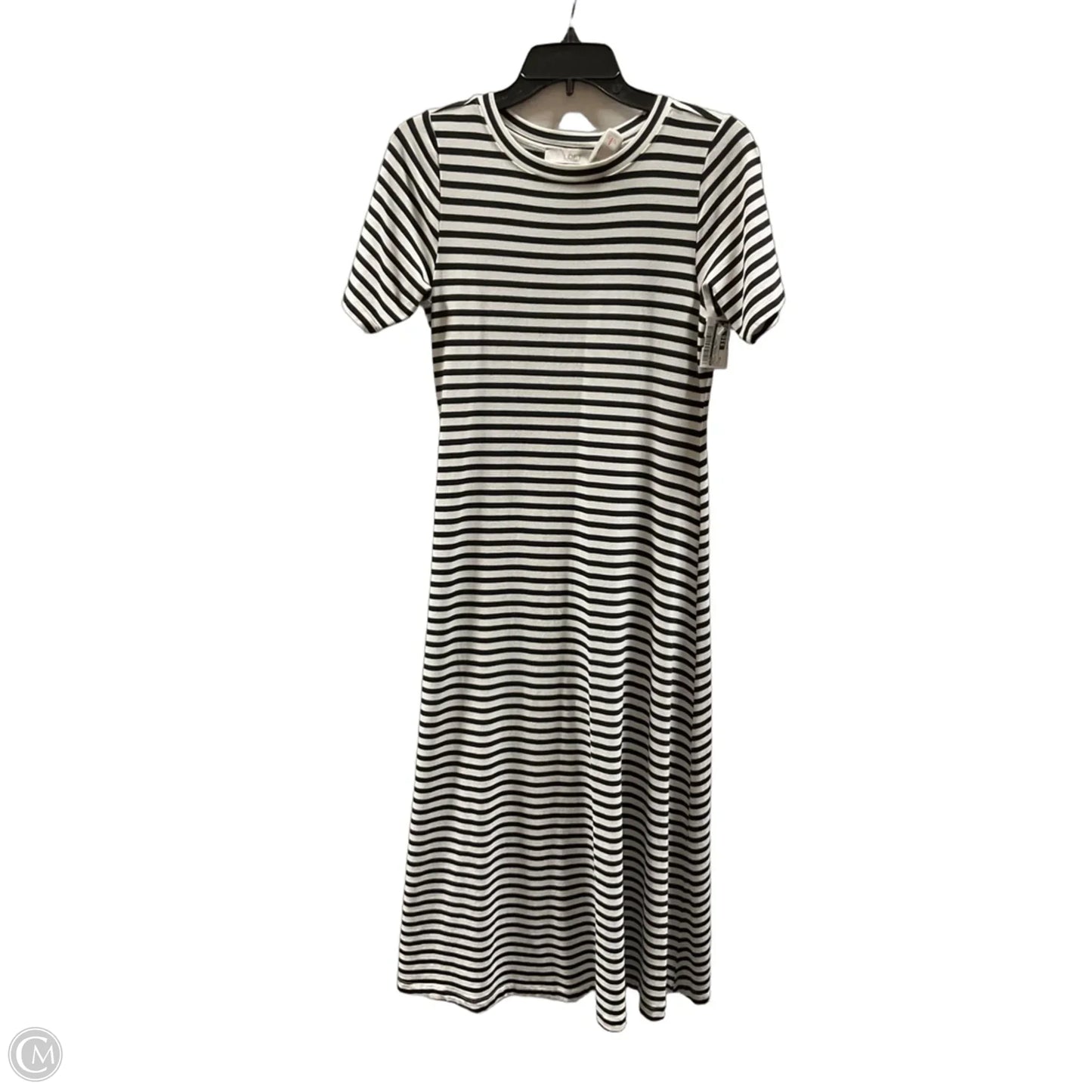 Dress Casual Maxi By Loft In Striped Pattern, Size: Xs