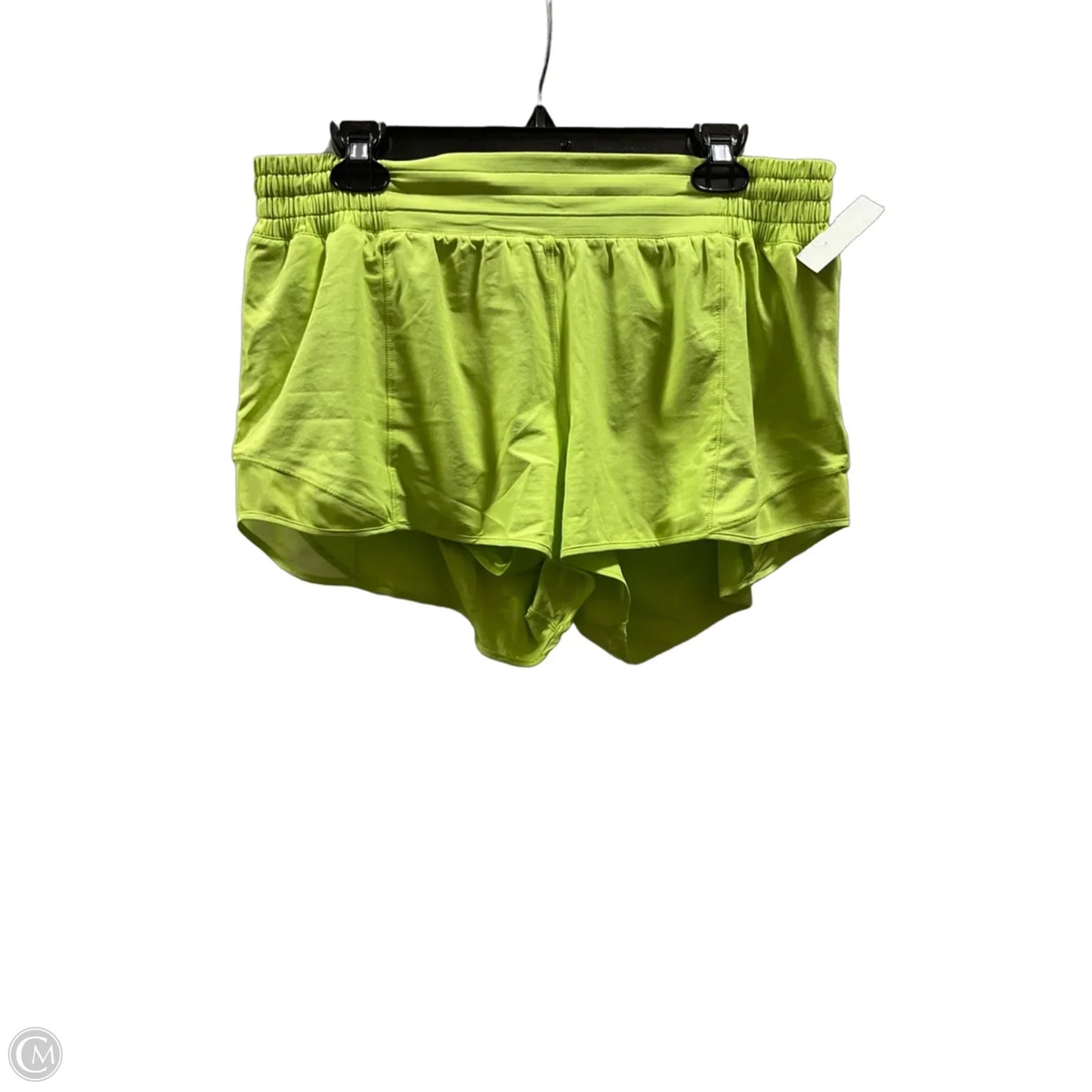 Athletic Shorts By Lululemon In Green, Size: L