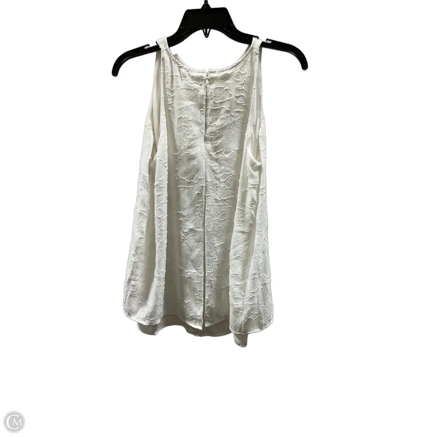 Top Sleeveless By Dalia In Cream, Size: S