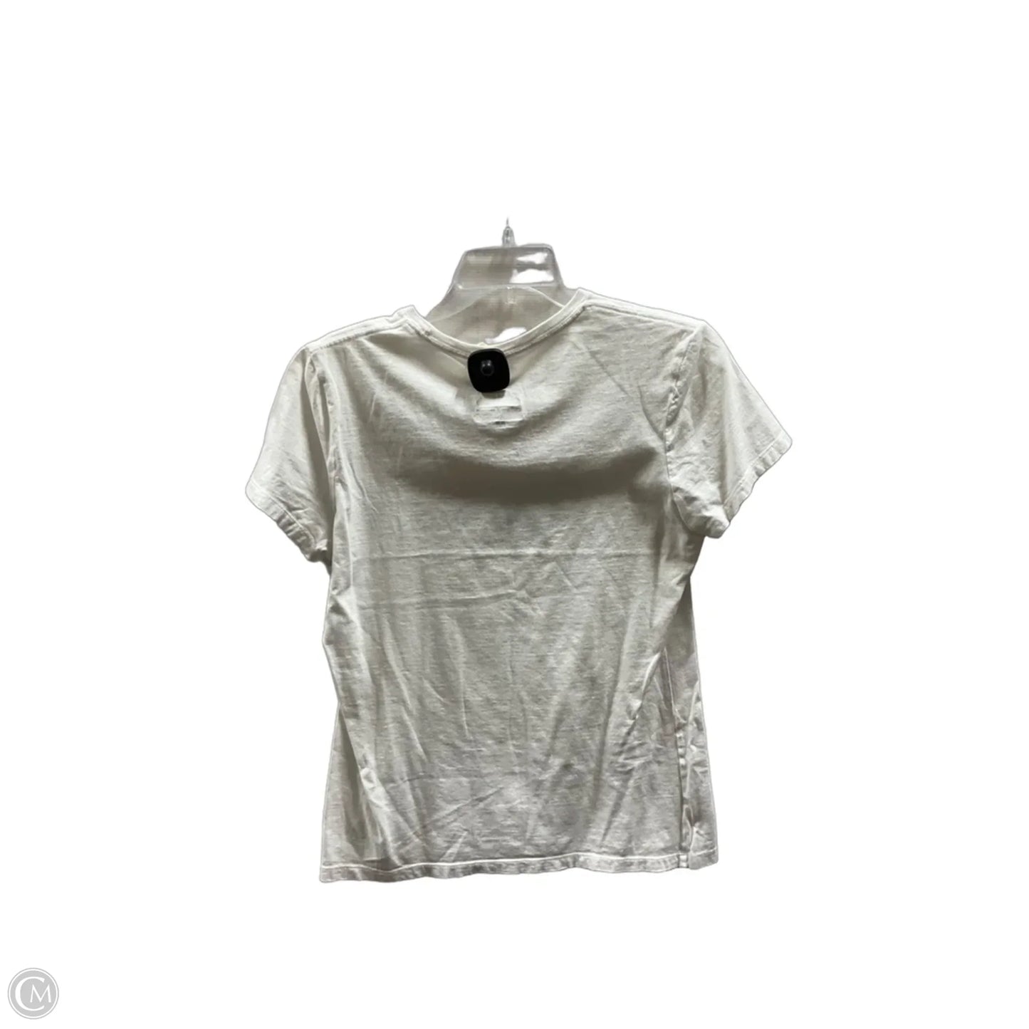 Athletic Top Short Sleeve By The North Face In White, Size: L