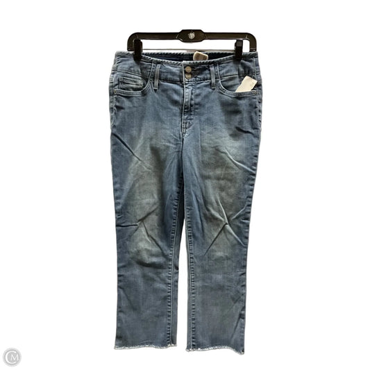 Jeans Straight By Not Your Daughters Jeans In Blue Denim, Size: 8