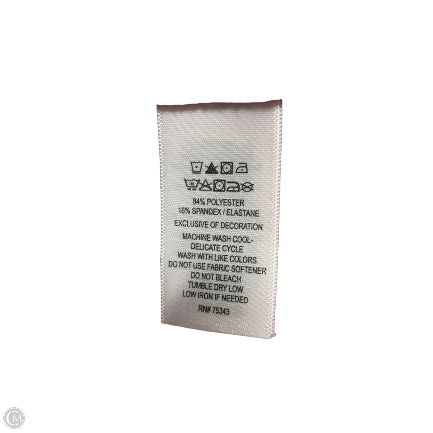 Athletic Tank Top By Tommy Bahama In Pink, Size: L