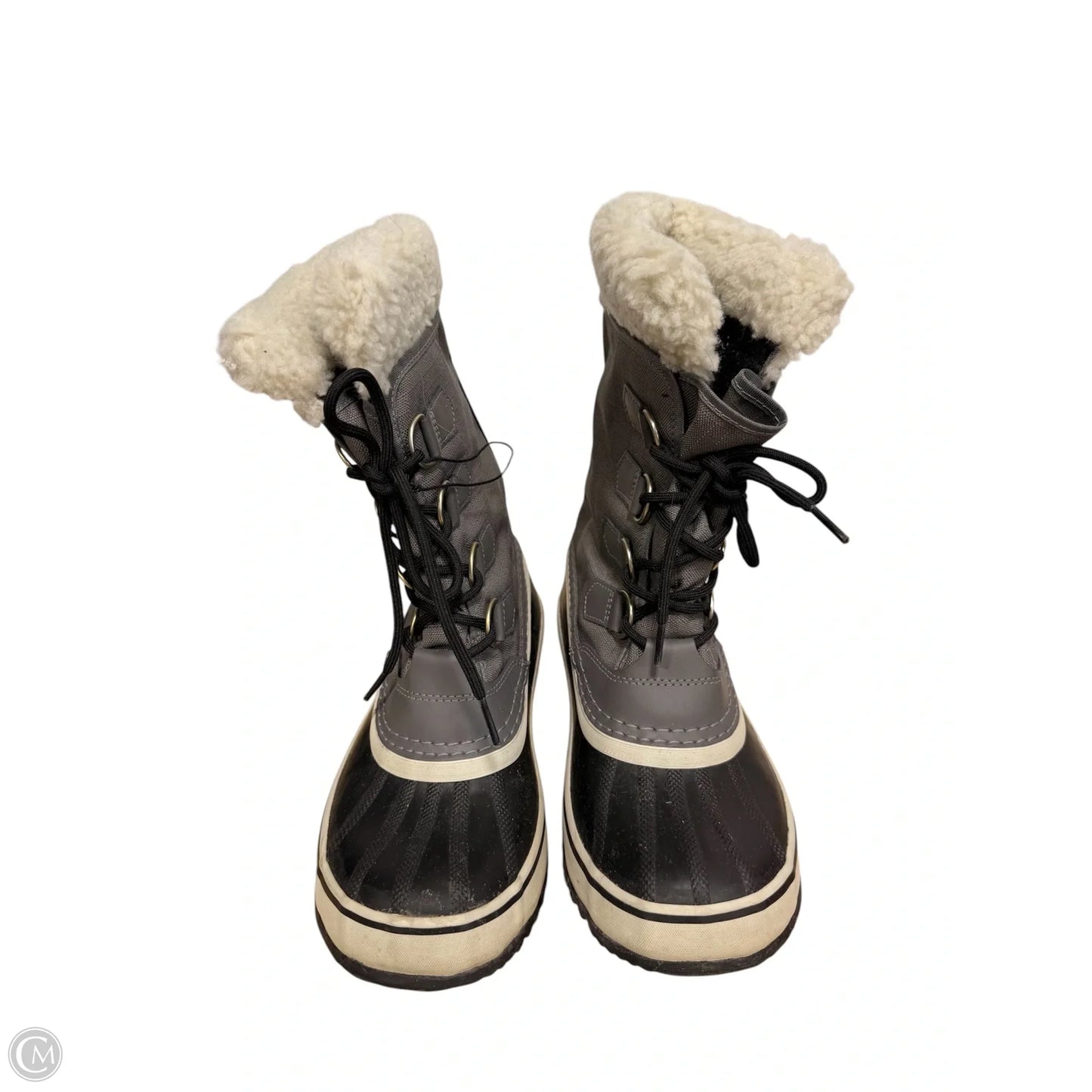 Boots Snow By Sorel In Black & Grey, Size: 8