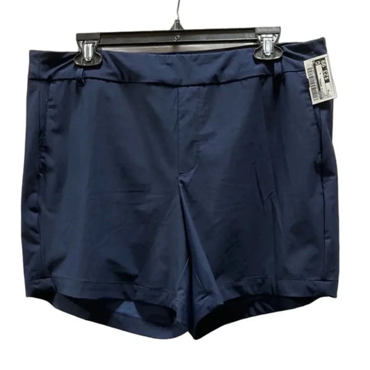 Athletic Shorts By Spanx In Navy, Size: Xl