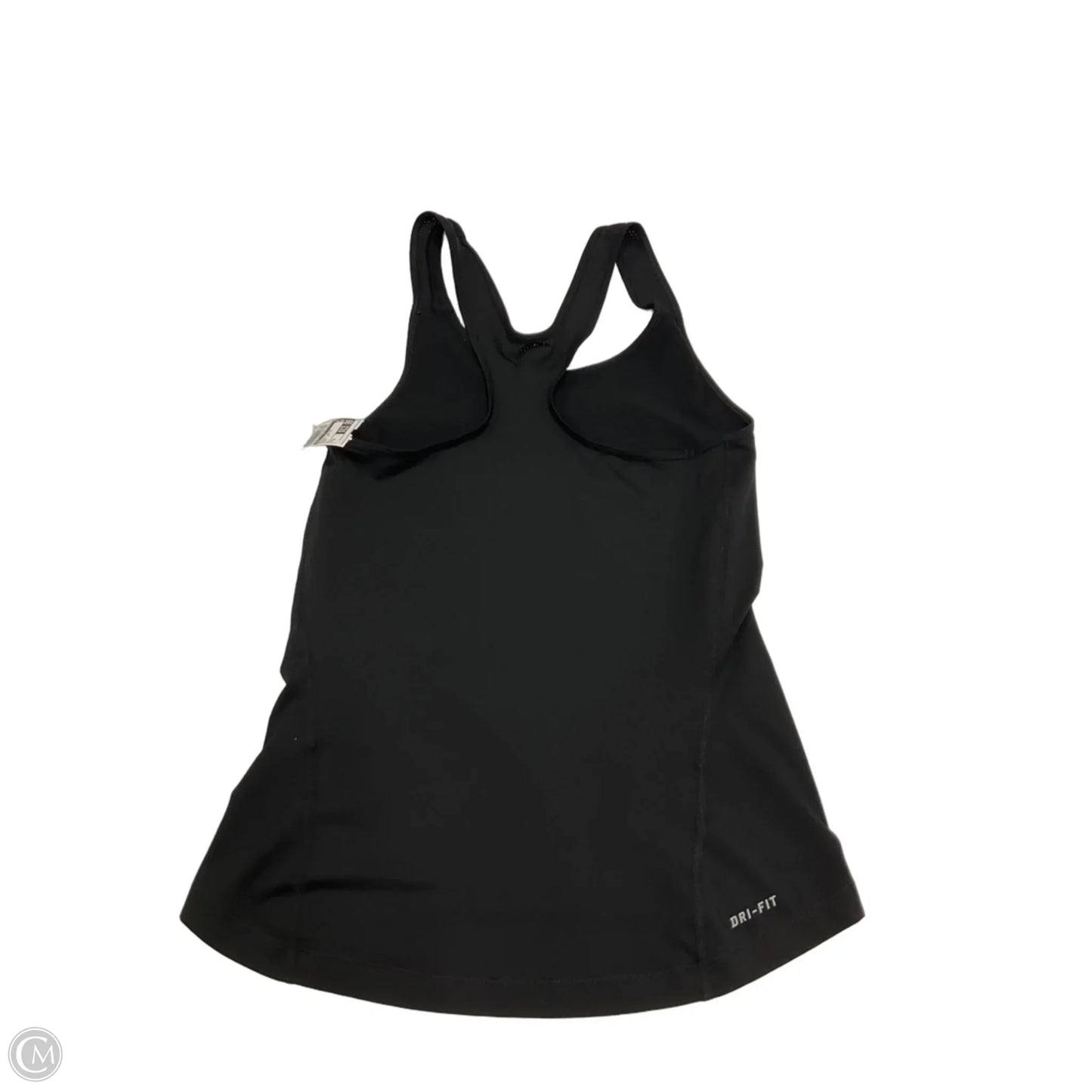 Athletic Tank Top By Nike In Black, Size: S