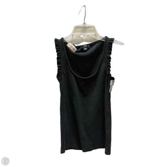 Tank Top By J. Crew In Black, Size: Xs