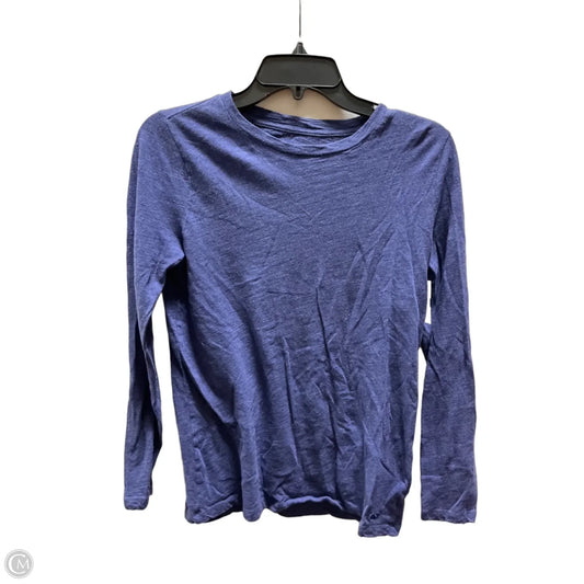 Top Long Sleeve Basic By Vineyard Vines In Blue, Size: Xxs