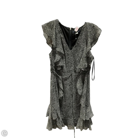 Dress Casual Midi By Tommy Hilfiger In Black & White, Size: Xl