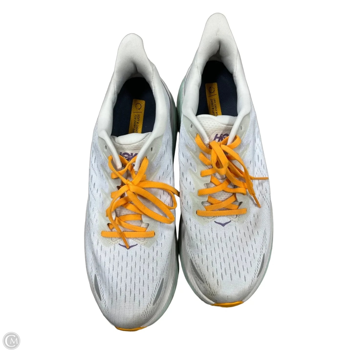 Shoes Athletic By Hoka In White, Size: 10.5