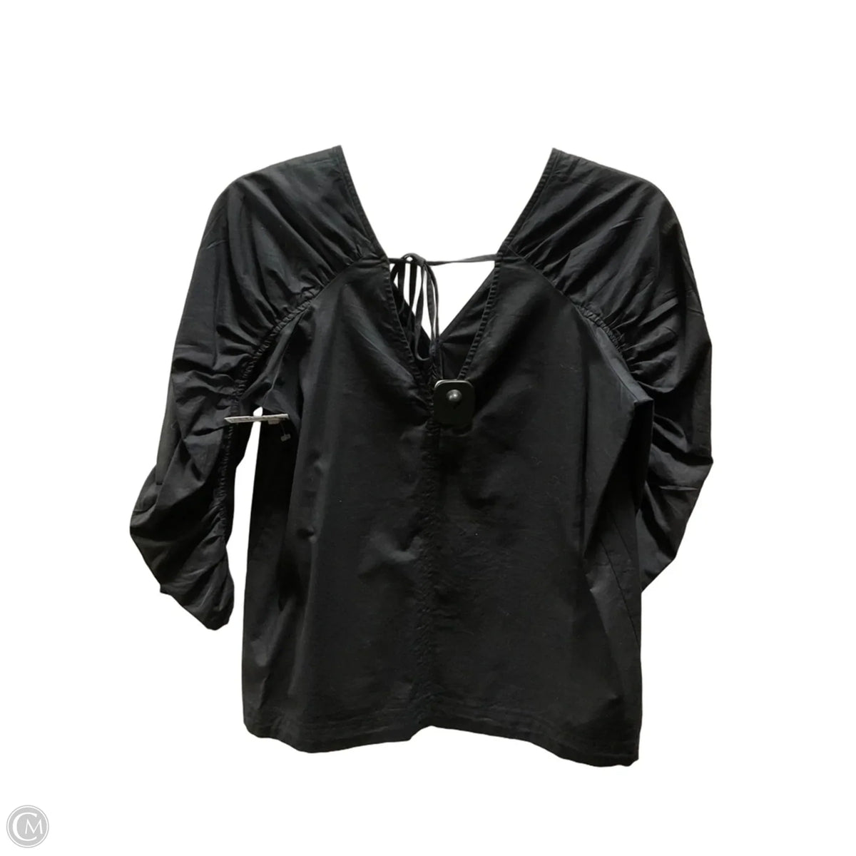 Top 3/4 Sleeve By Loft In Black, Size: S
