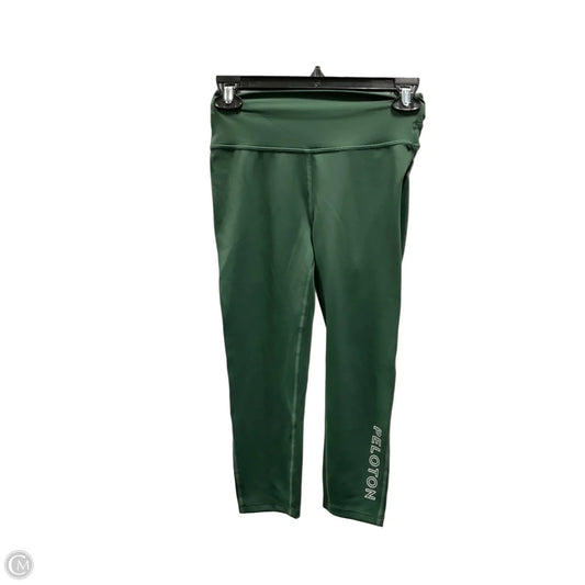 Athletic Leggings Capris By Peloton In Green, Size: S